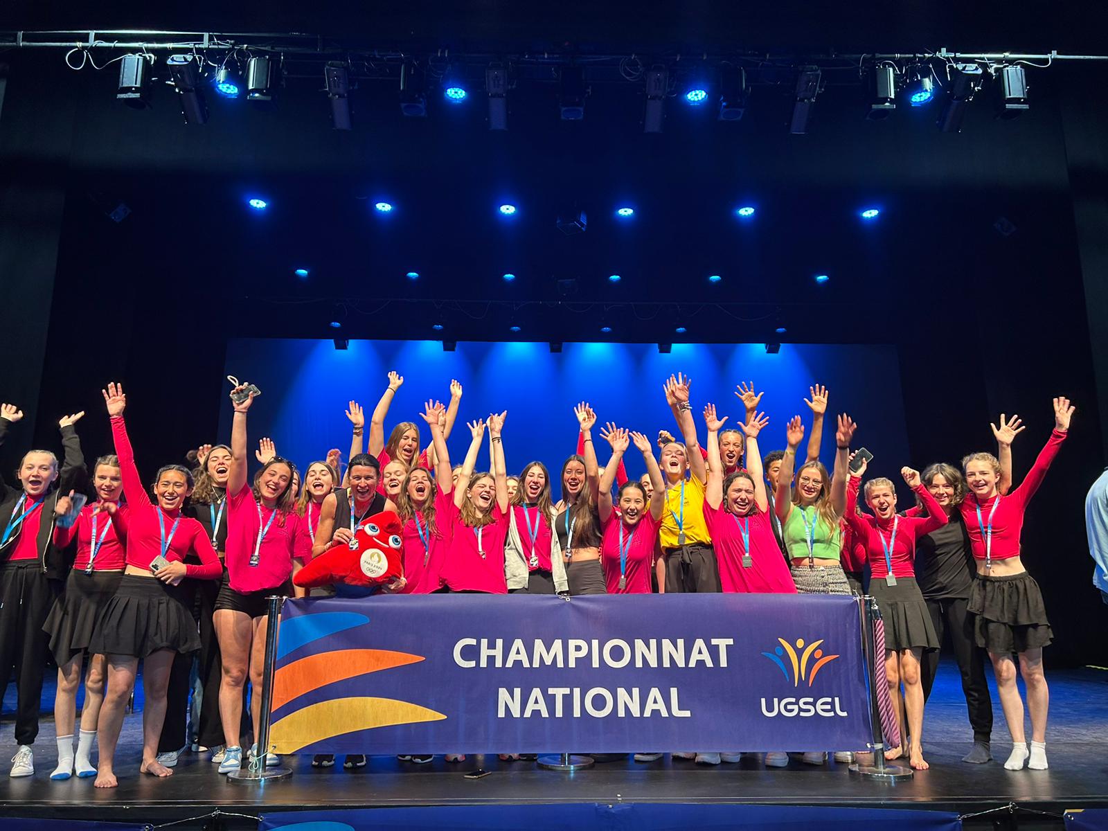 <strong>Vices champions de France UGSEL de danse</strong>