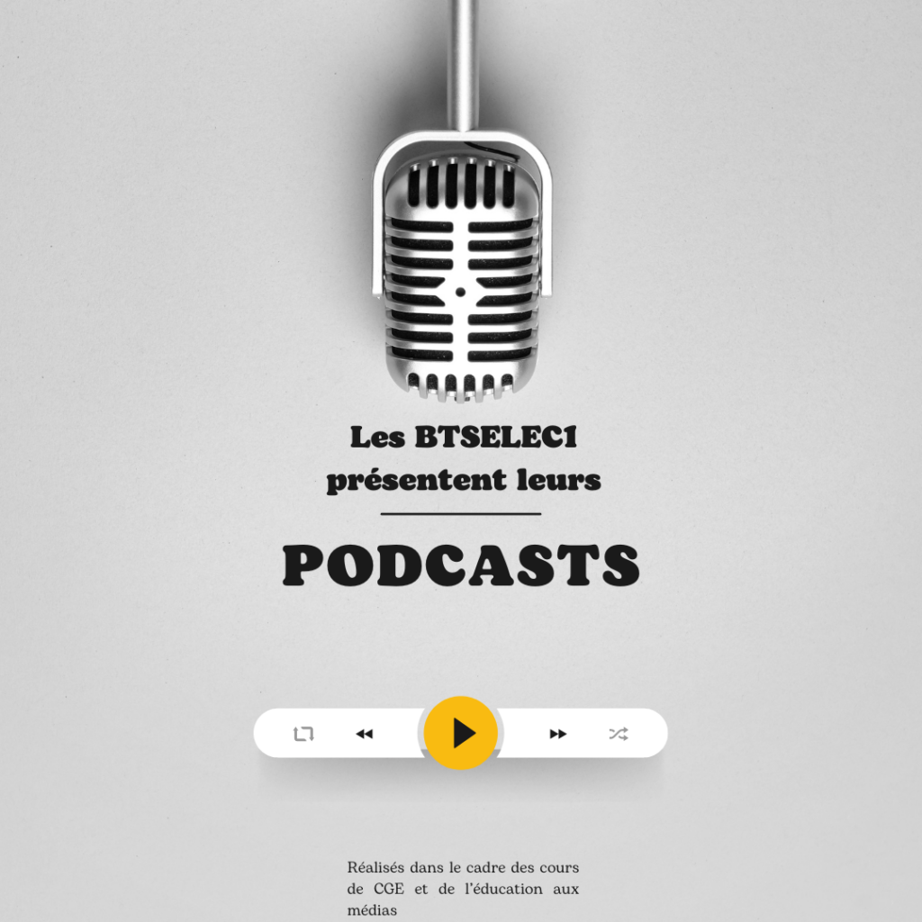 Les étudiants de BTS ELEC1 présentent leurs podcasts !