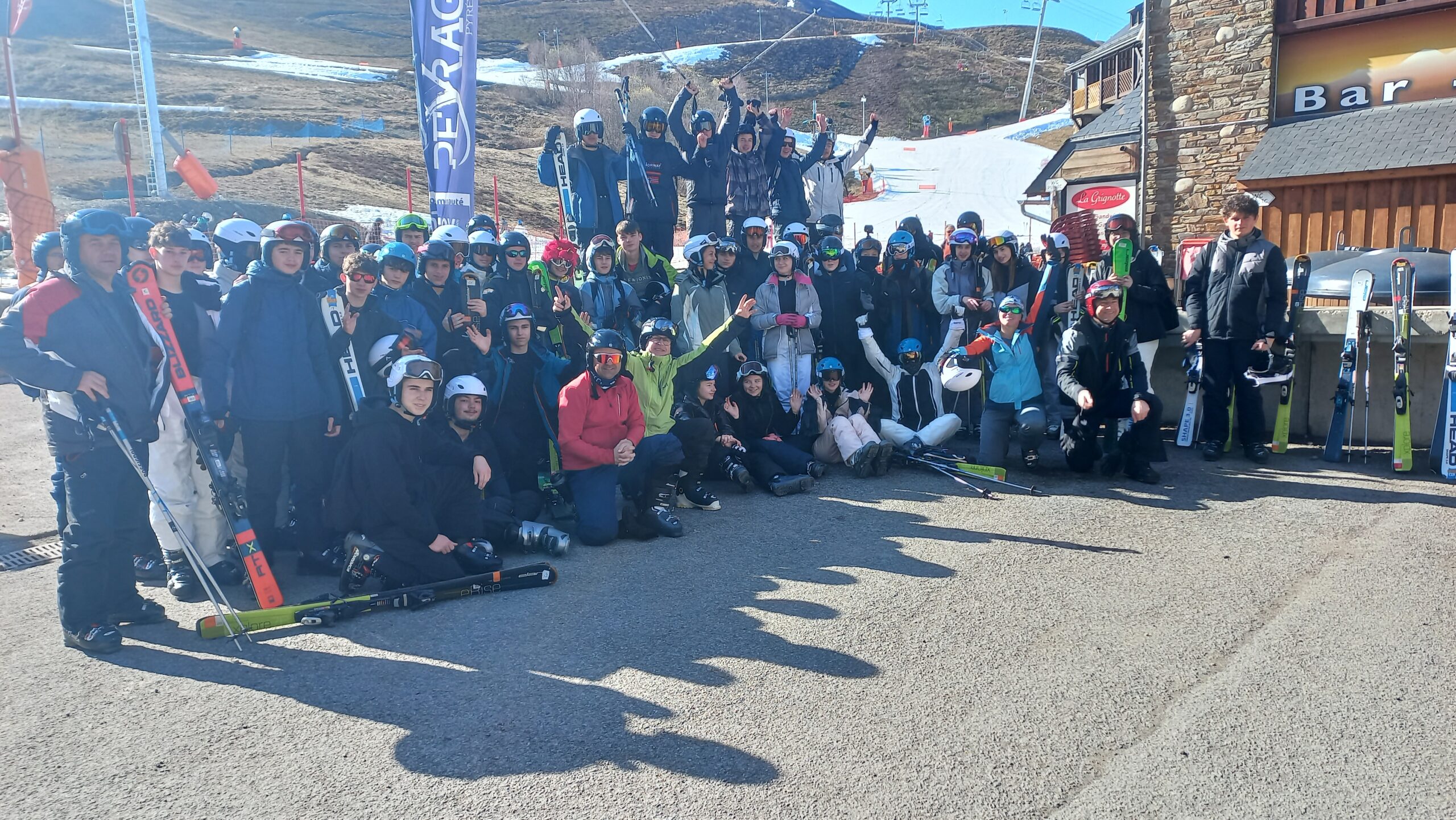 <strong>53 élèves du lycée professionnel en séjour classe de neige</strong>