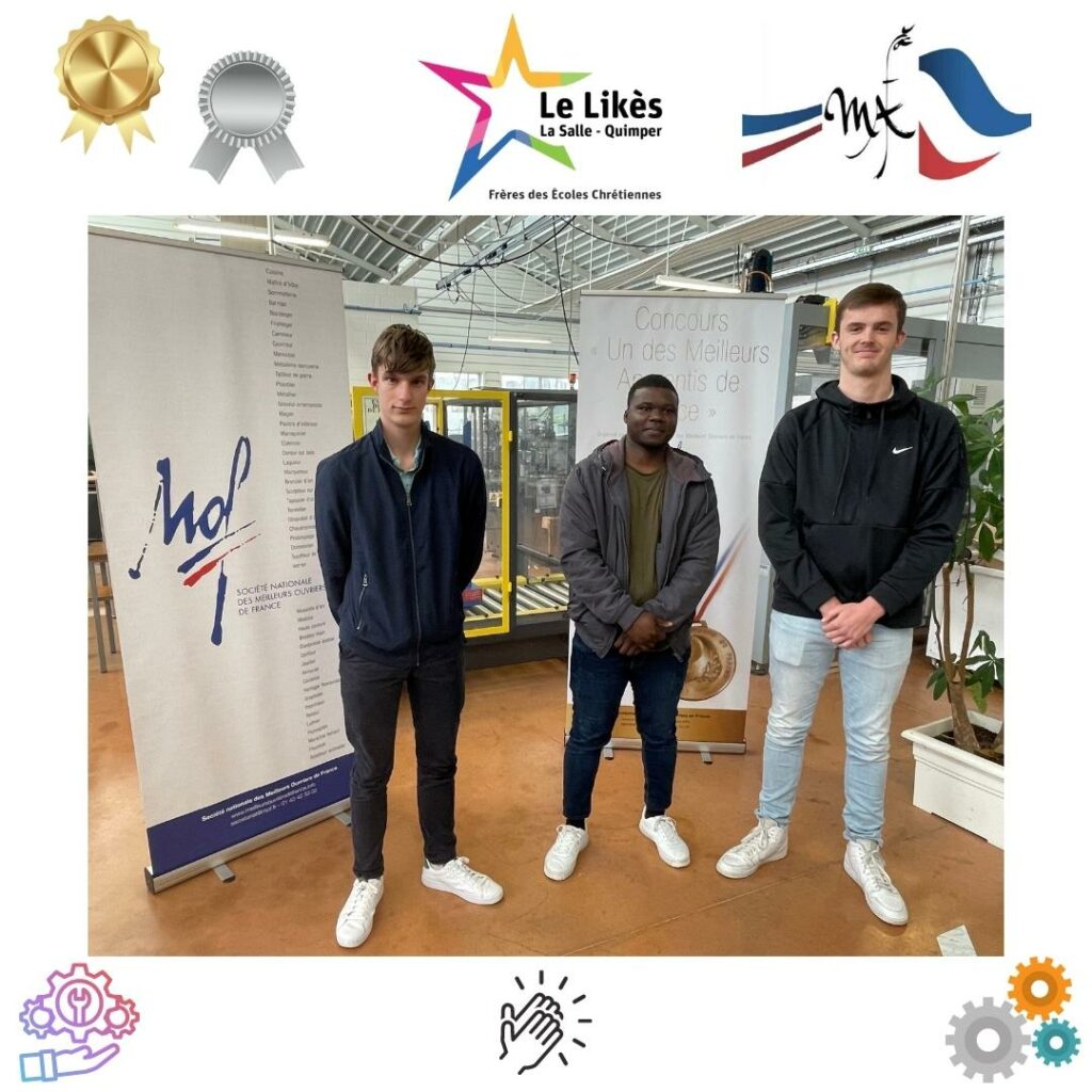 Résultats du concours départemental d'un des Meilleurs Apprentis de France en MEI et TU