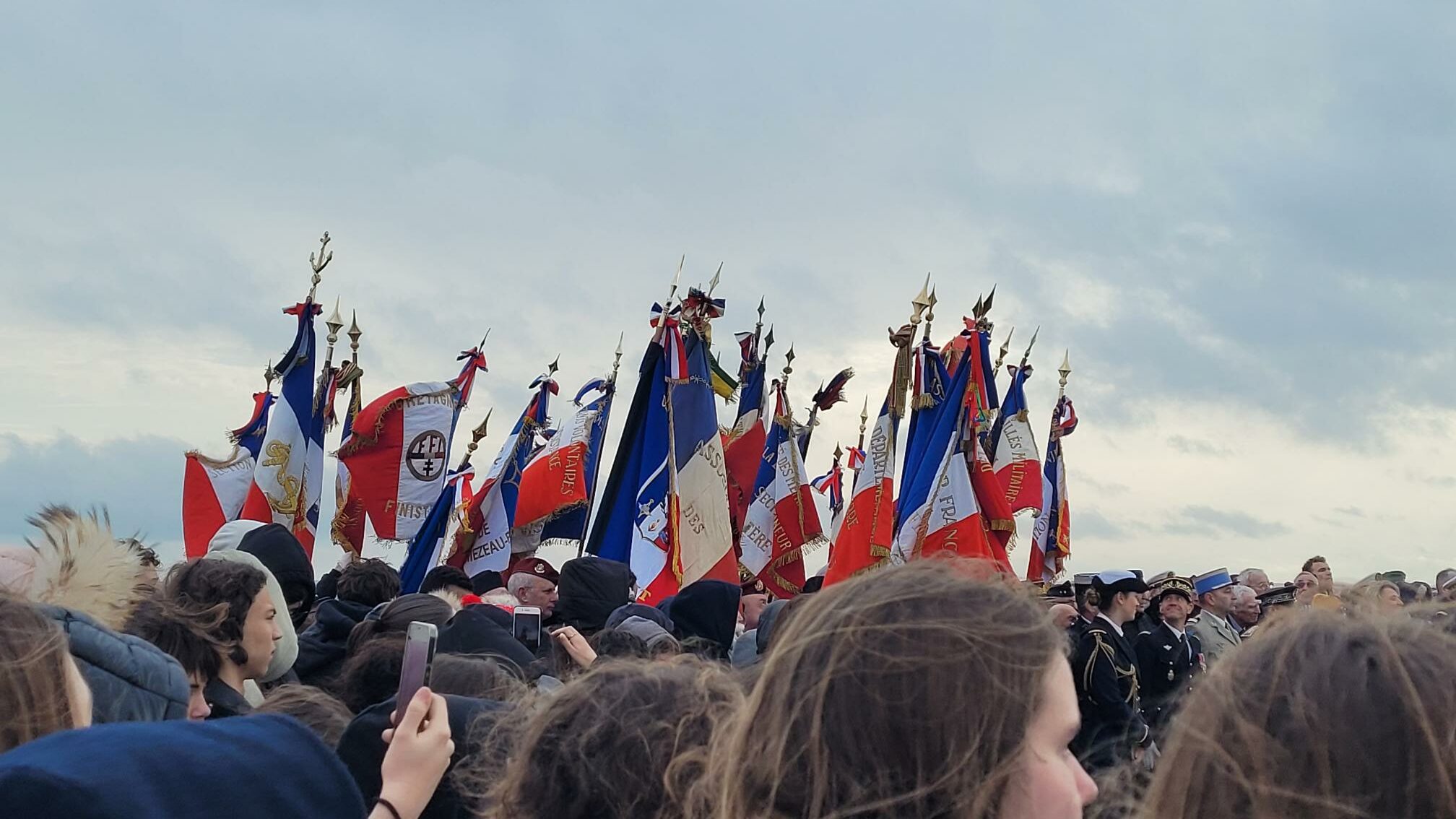 Cérémonie de "ravivage de la flamme" dans le cadre de Mémoire et Citoyenneté