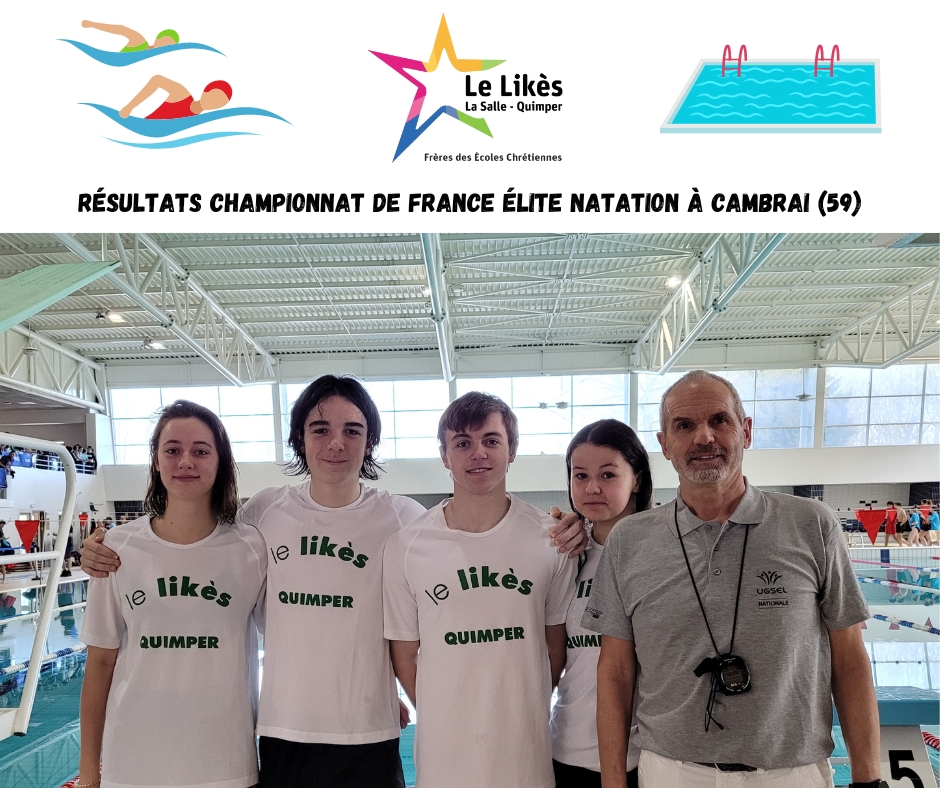 Résultats Championnat de France Élite Natation à Cambrai (59)