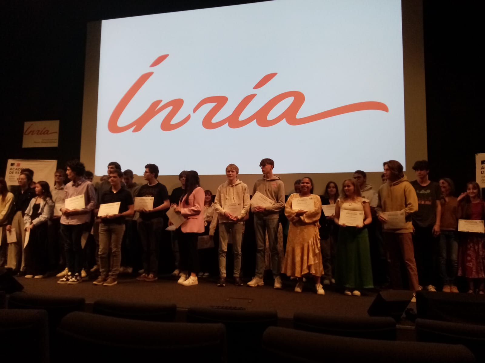 Remise des prix des Olympiades à Rennes