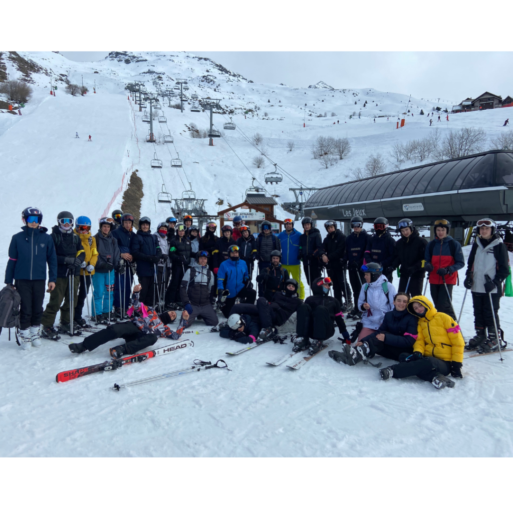 Voyage scolaire à la Valloire des élèves de 1ères option EPS