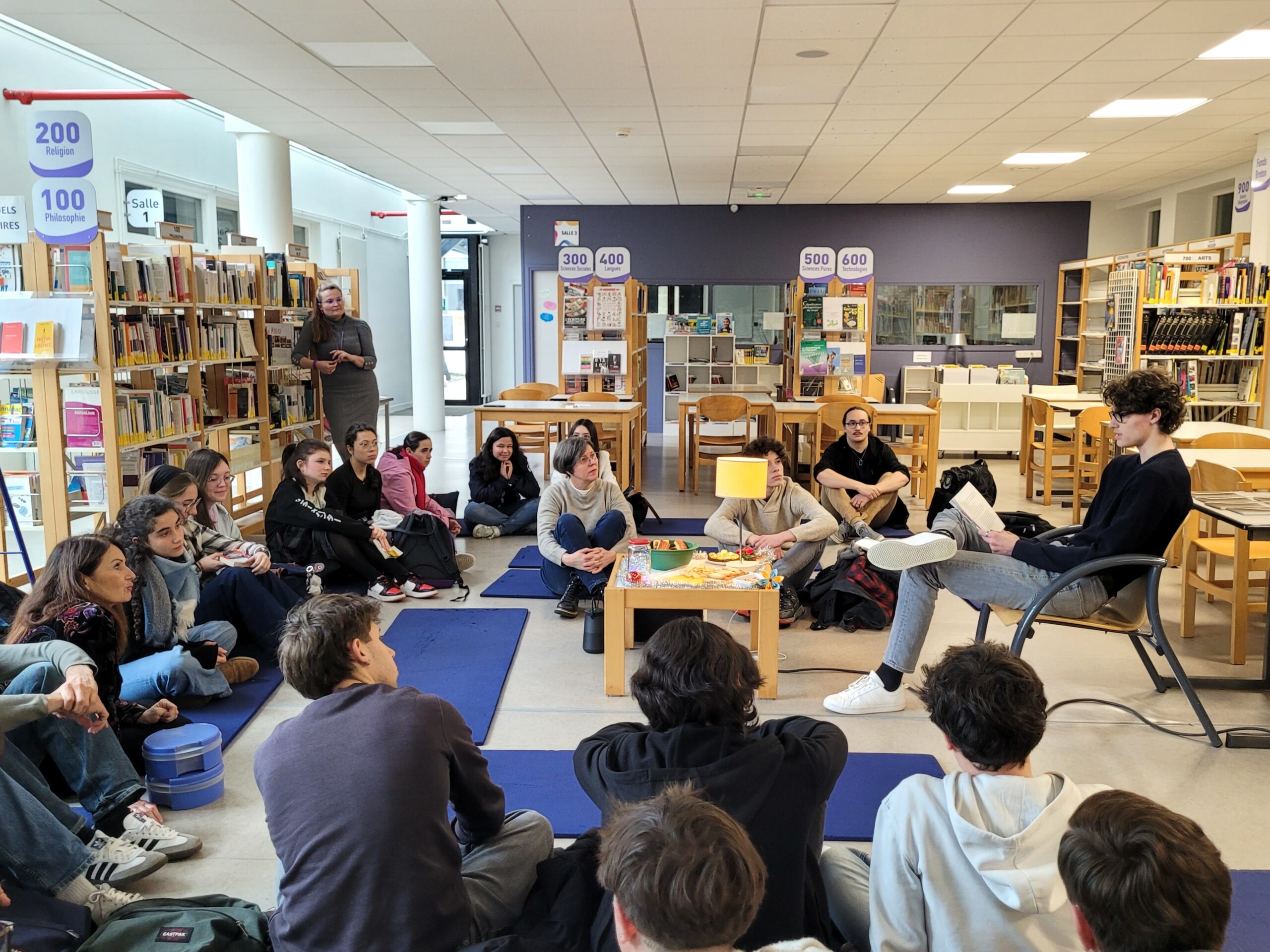 Temps fort au CDI : Lecture à voix haute