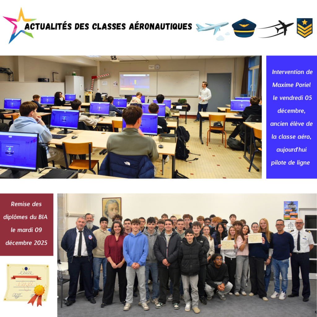 📰 Actualités des classes aéronautiques ✨