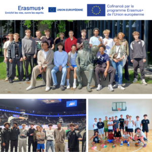 Erasmus+ : une semaine de basketball et d'ouverture européenne à Kaunas (Lituanie) pour les joueurs du centre de formation des Béliers de Kemper