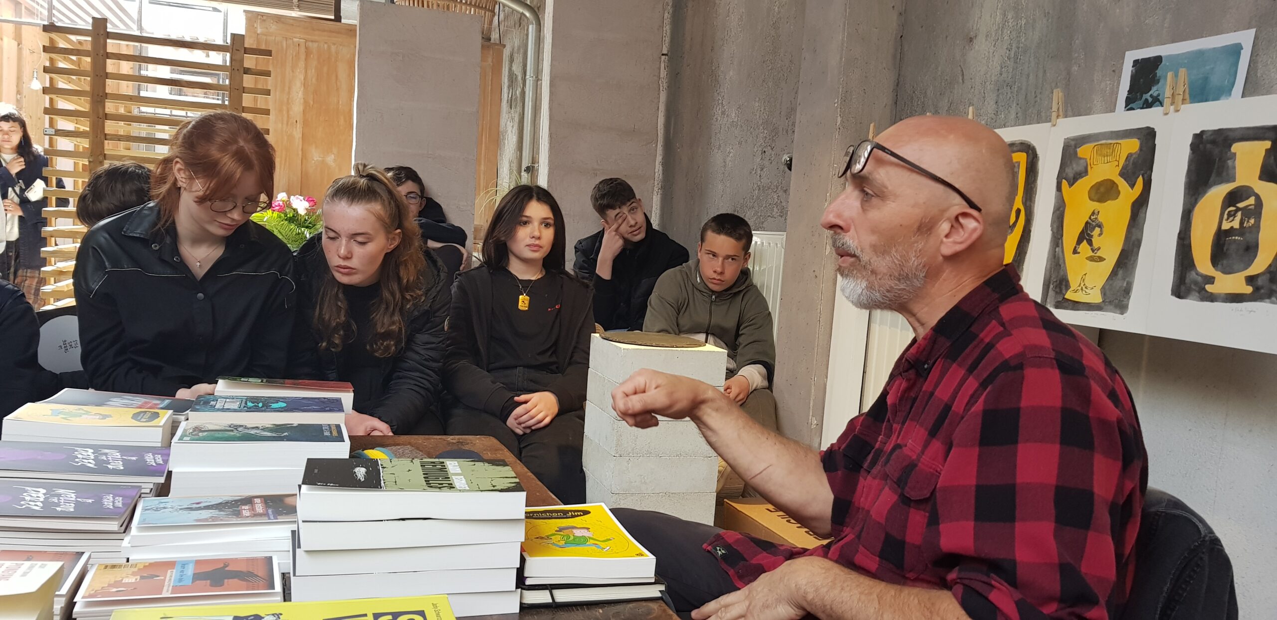 Projet "Jeunes en librairie" en 401