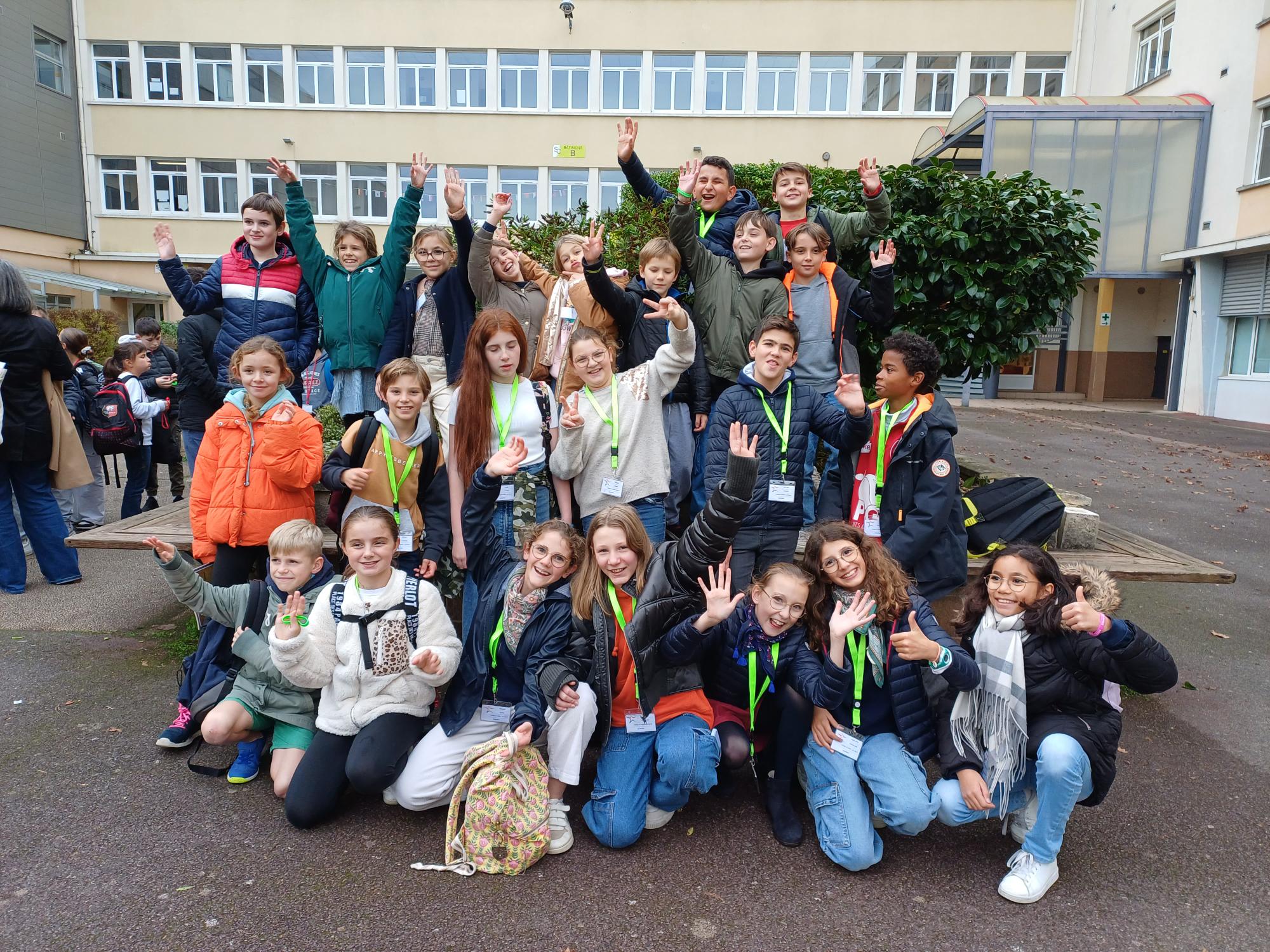 Rassemblement des élèves délégués CM1-CM2-6ème du réseau Lasallien