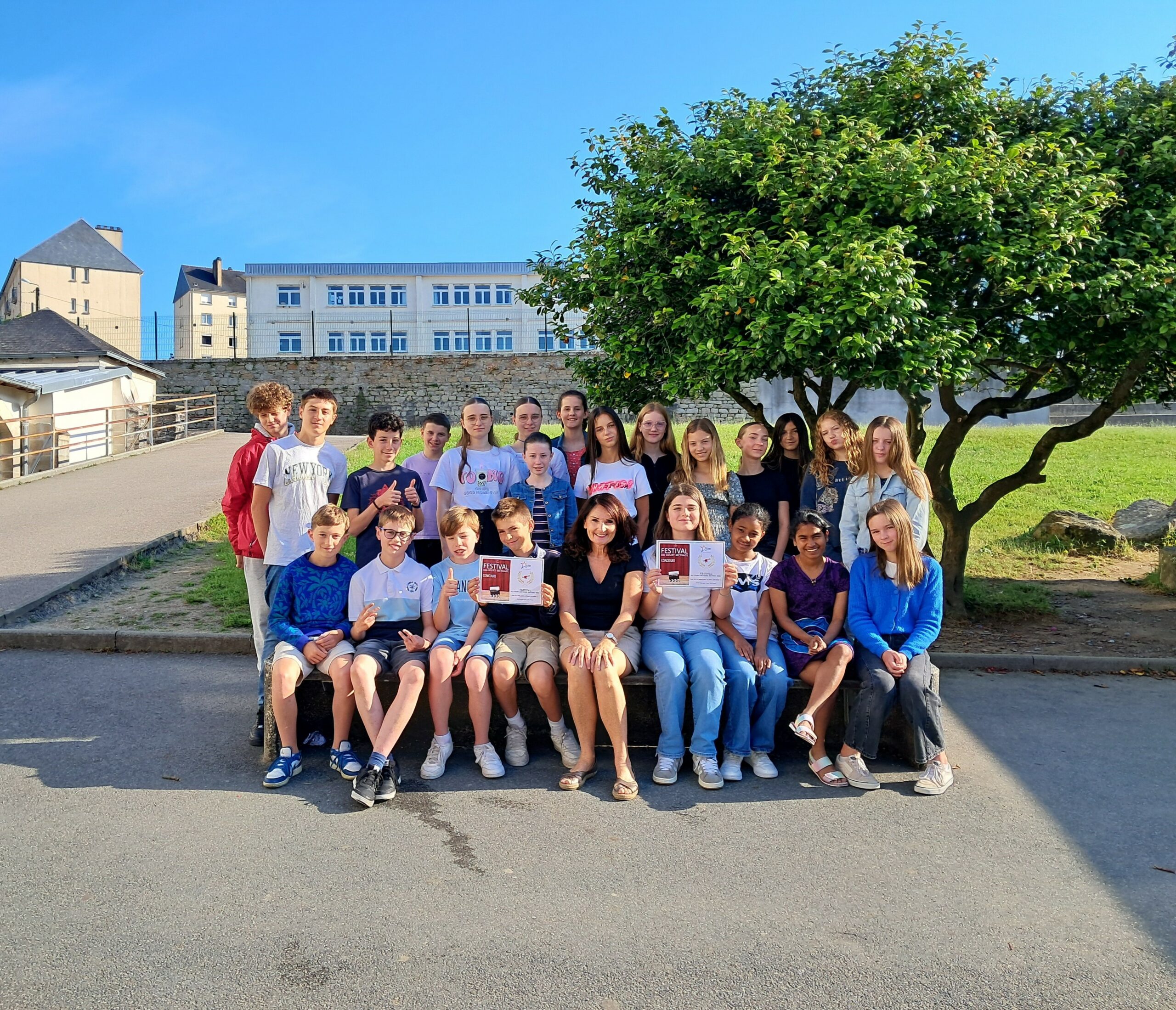 Remise de diplômes pour des élèves de 505 – Festival du court métrage édition 2024