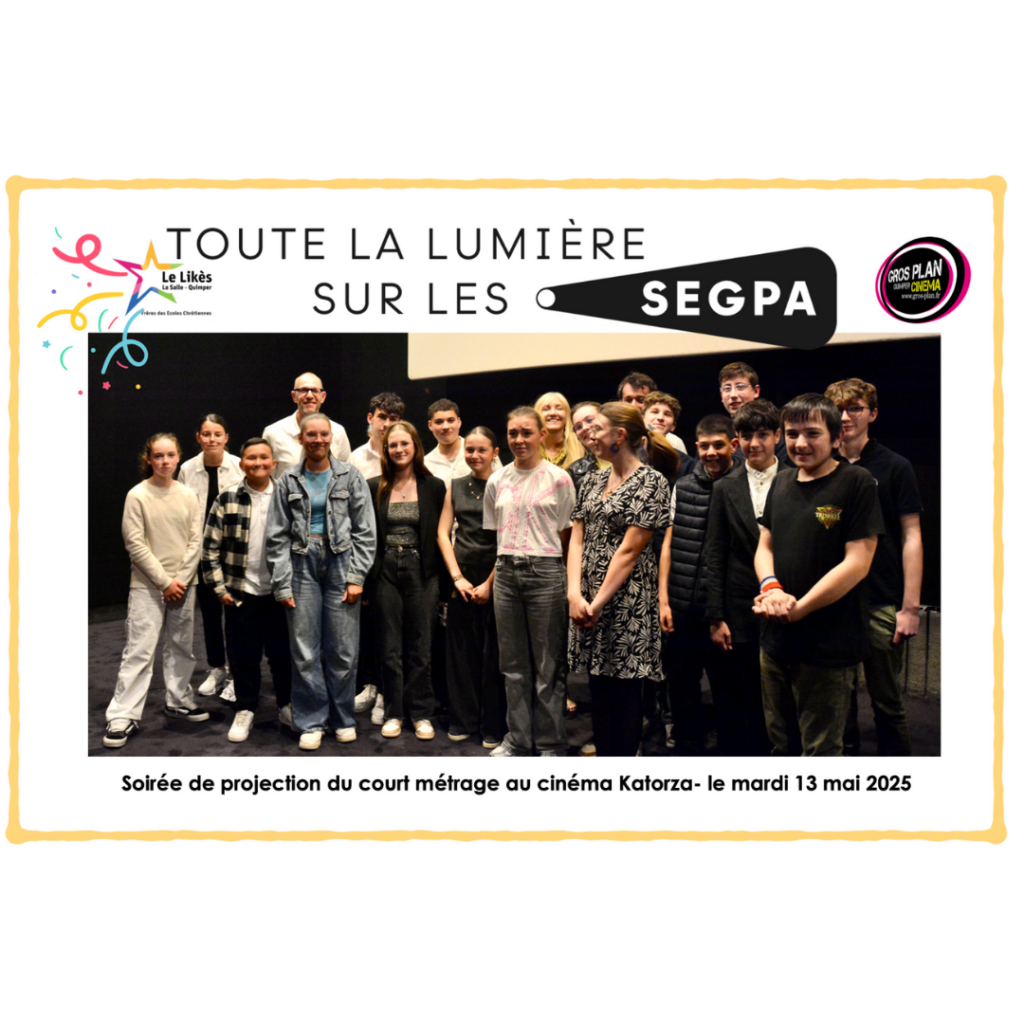 Avant-première du court métrage Toute la lumière sur les SEGPA