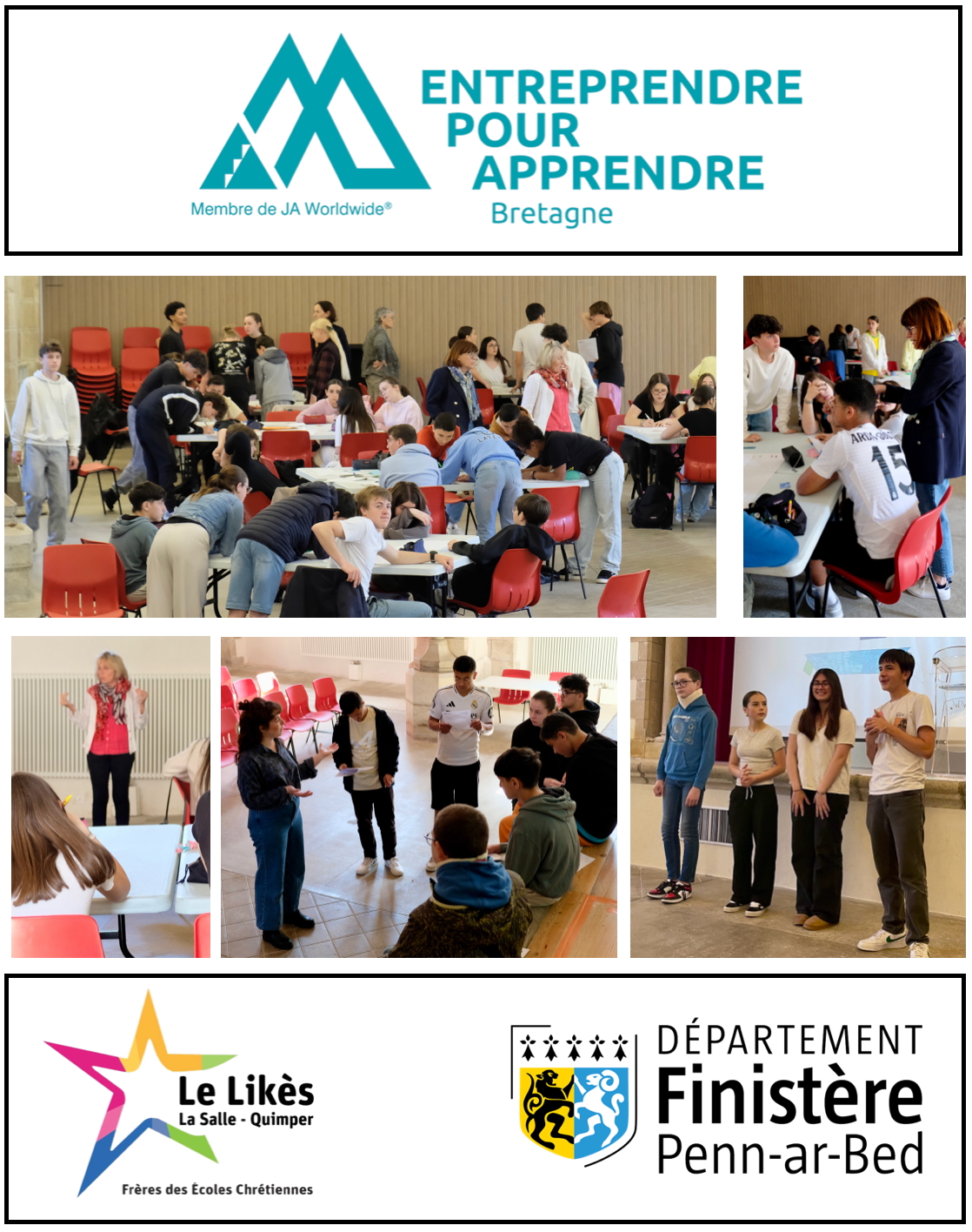 Comment plonger dans l’univers de l’entreprise quand on est encore collégien ?